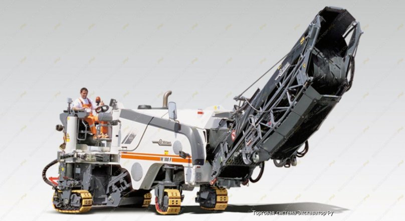 W100f фреза Wirtgen