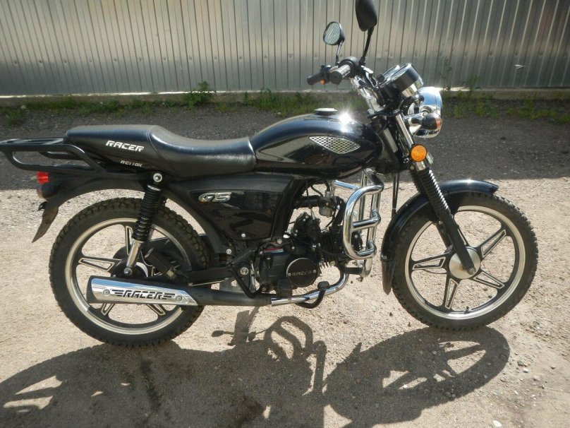 Мотоцикл Альфа Racer 110 черный