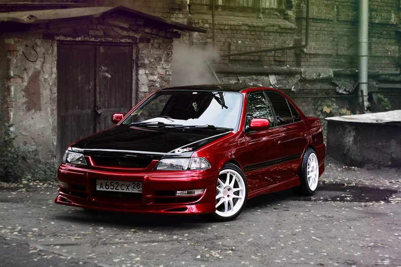 Тойота Карина в обвесе