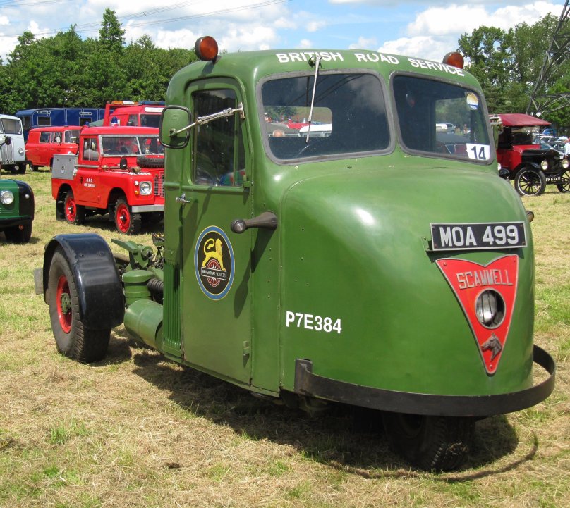 Scammell Scarab with Barrels Websters