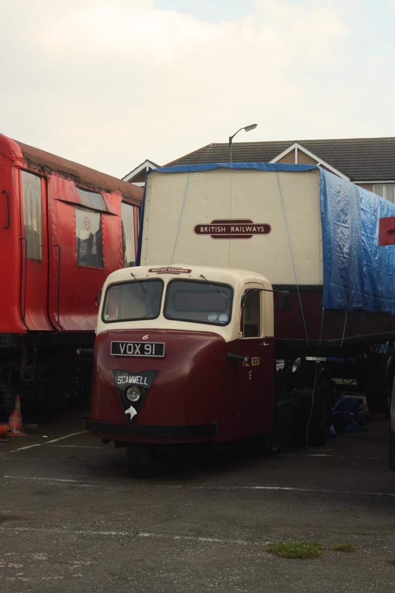 Scammell Scarab with Barrels Websters
