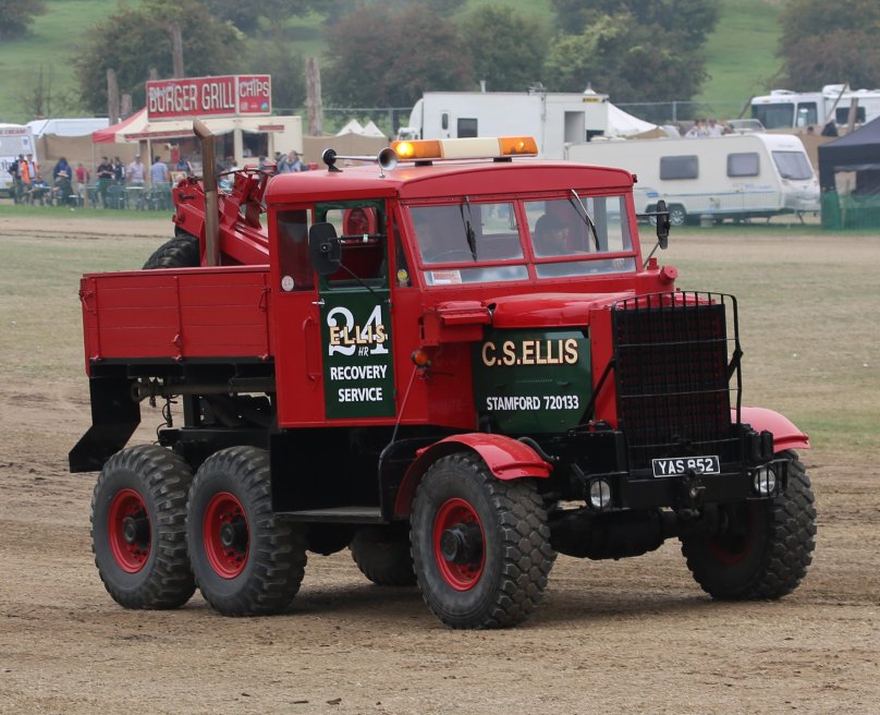 Scammell s24 лесовоз