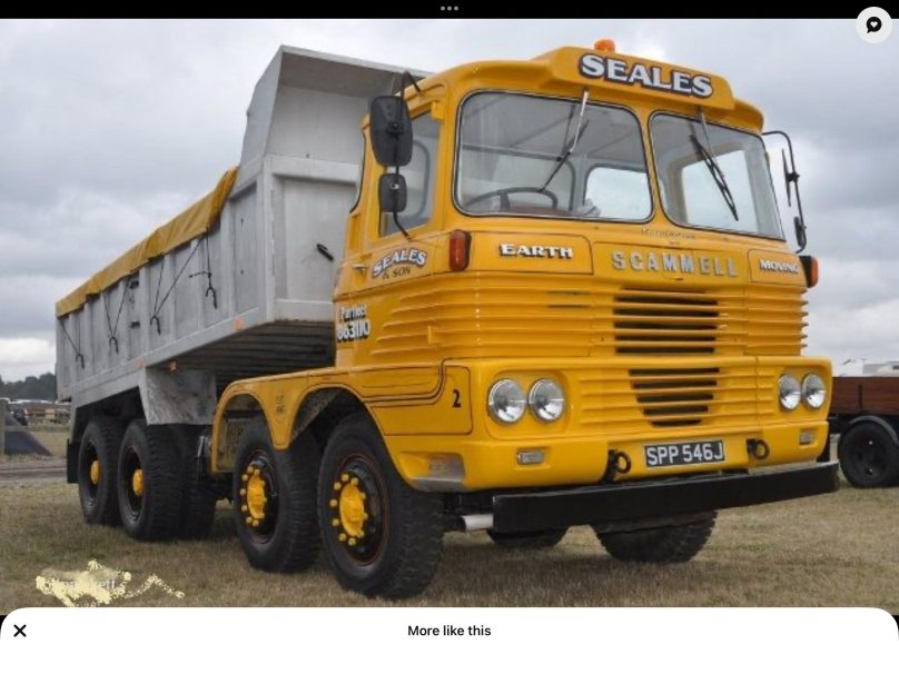 Scammell грузовик