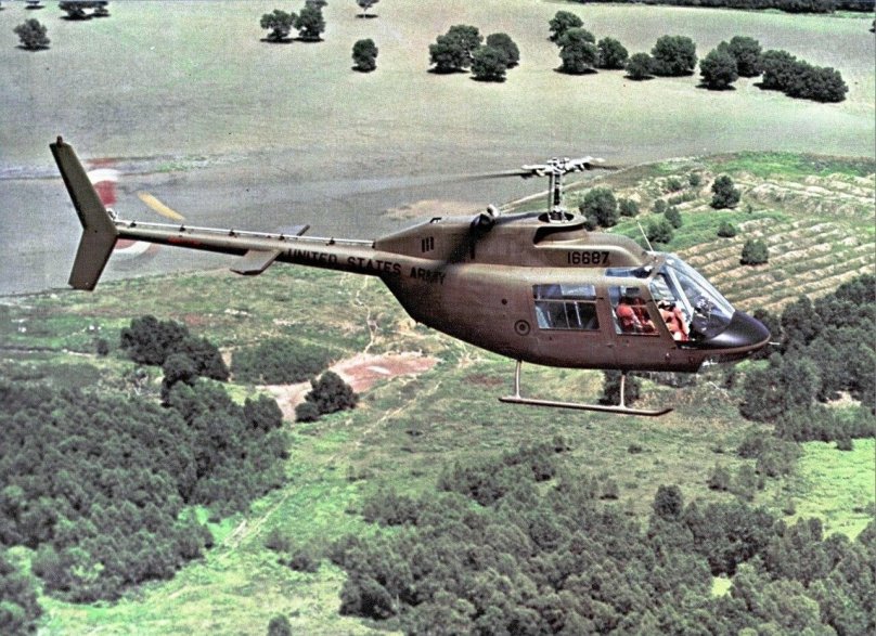 Kiowa Oh 58d вертолет