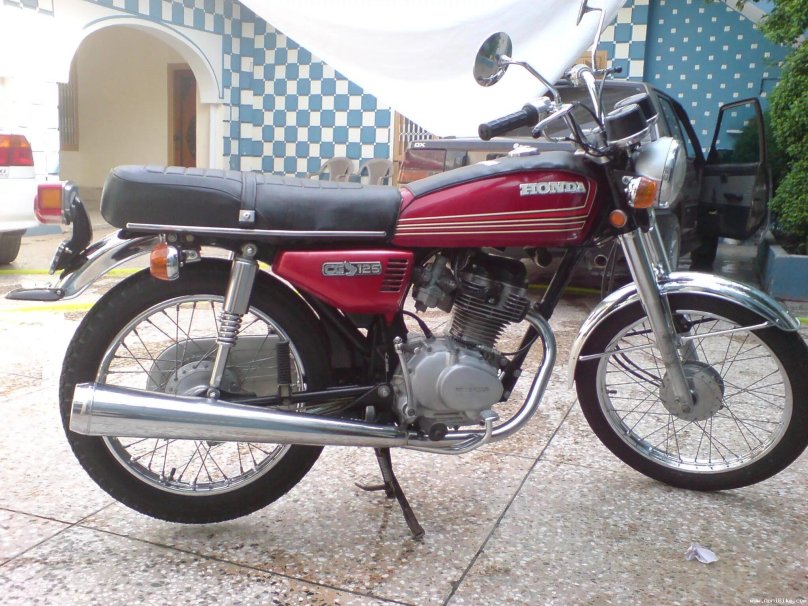 Honda cg125 old