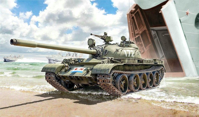 Т-55 1/72 Италери