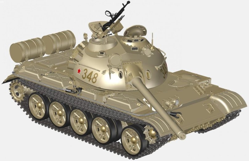 Т-55 средний танк модель
