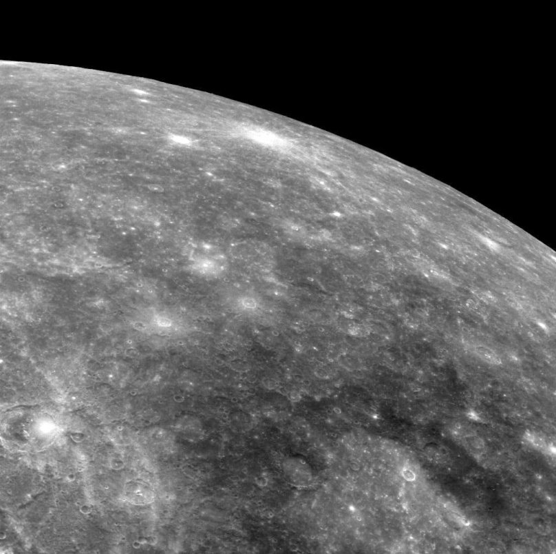 Меркурий поверхность планеты