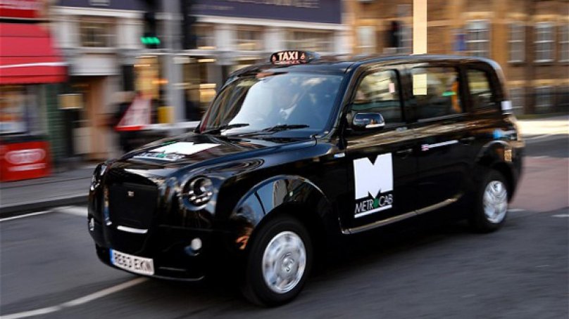 КЭБ лондонское такси Metrocab