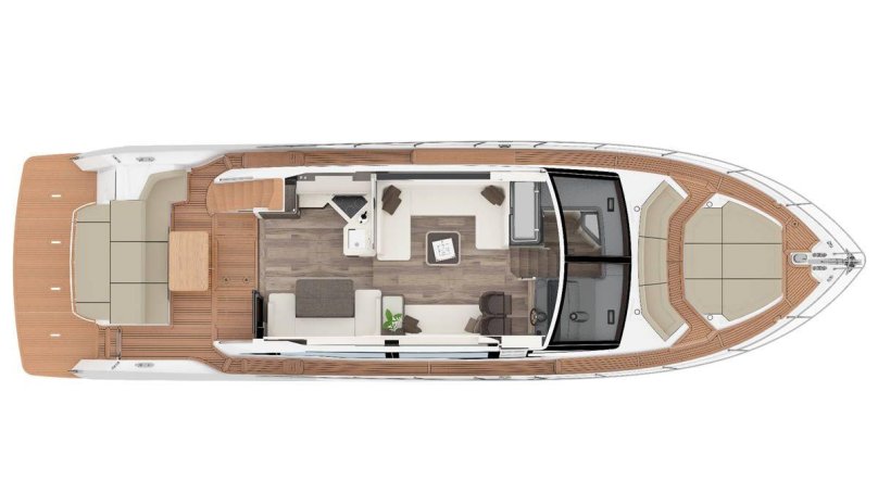 Чертежи моторная яхта absolute 42 STC