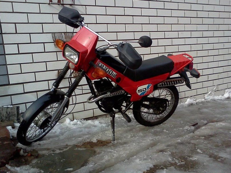 Мокик ЗИД-50 пилот