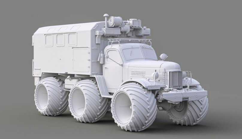 ЗИЛ 167 модель