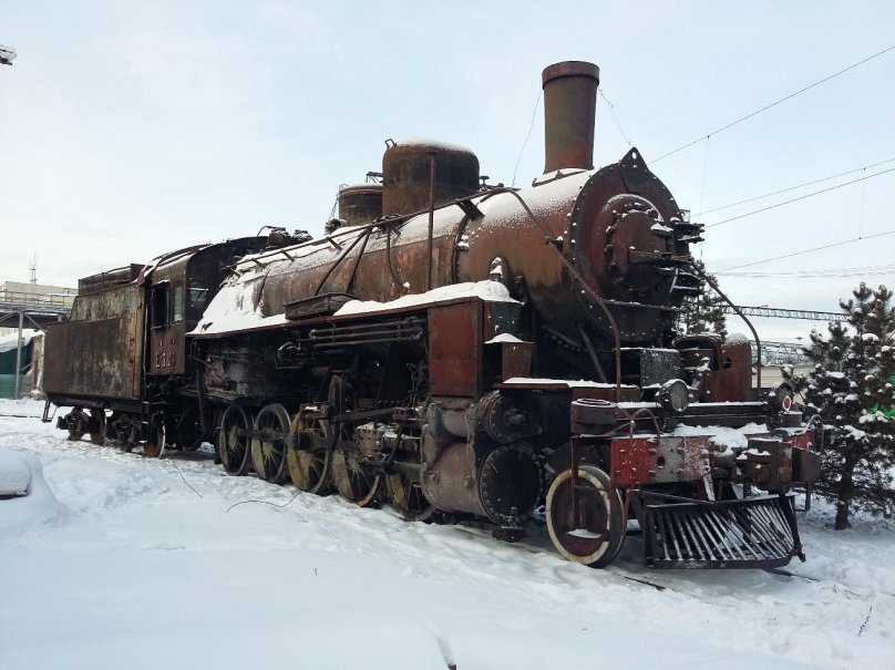 Паровоз Декапод американский