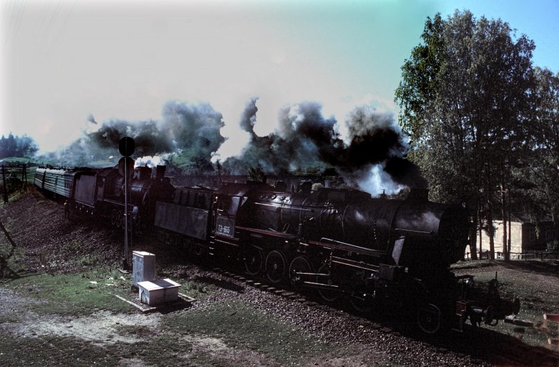 Паровоз ТЭ 8021