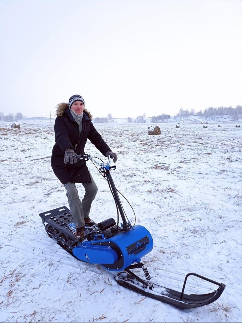 Мотоснегокат Русак м-380