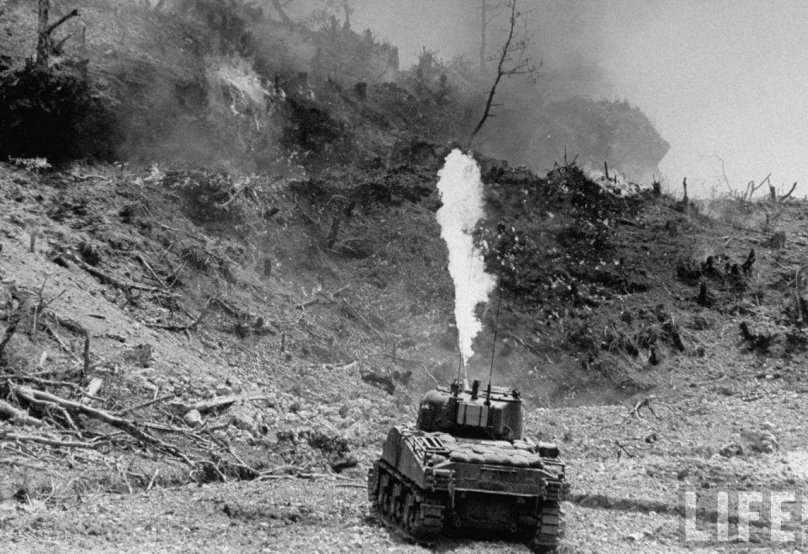 Шерман зиппо танк