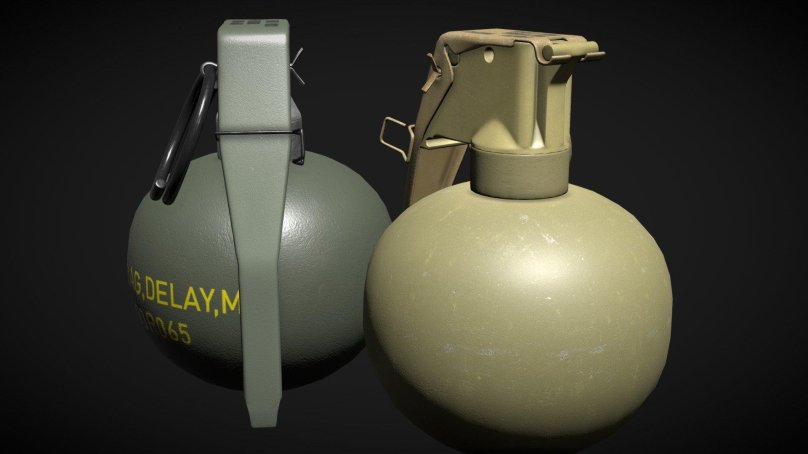 M67 Grenade Вьетнам