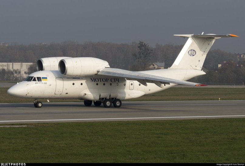 АН 74 пассажирский салон