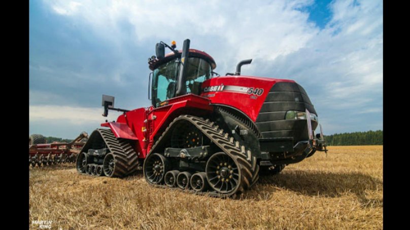 Беспилотный трактор Case IH