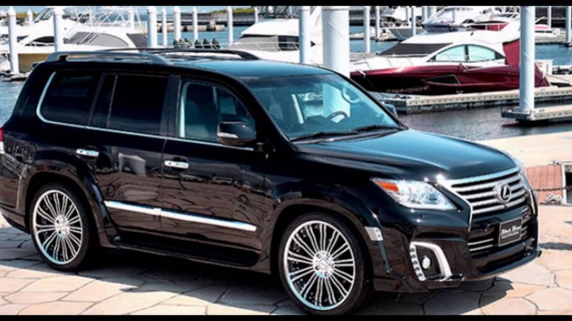 Lexus lx570 2012 Black