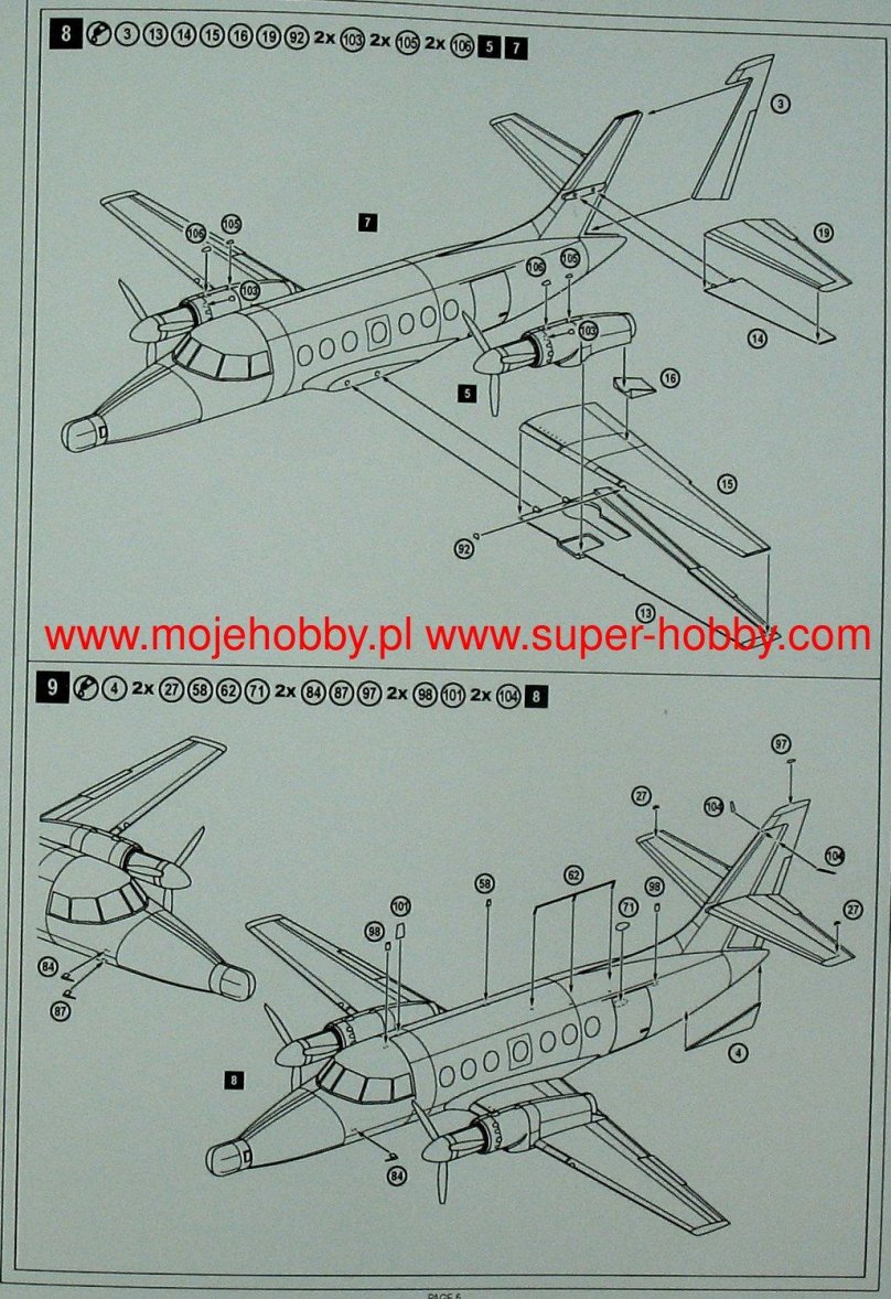 Модель самолета Jetstream