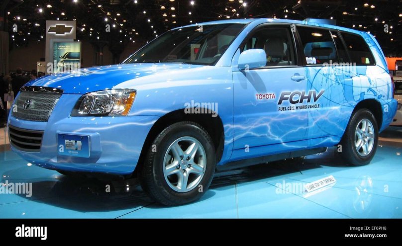 Toyota Highlander FCHV на водороде