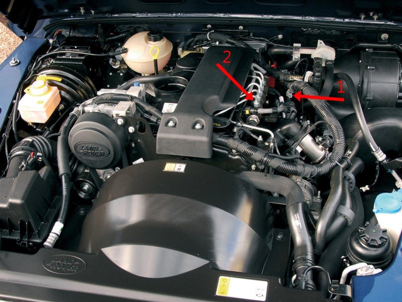 Двигатель Land Rover Defender двигатель 2,2