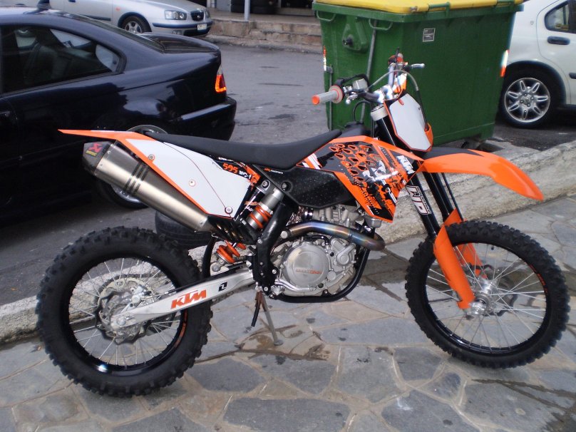 KTM 505 SX engine