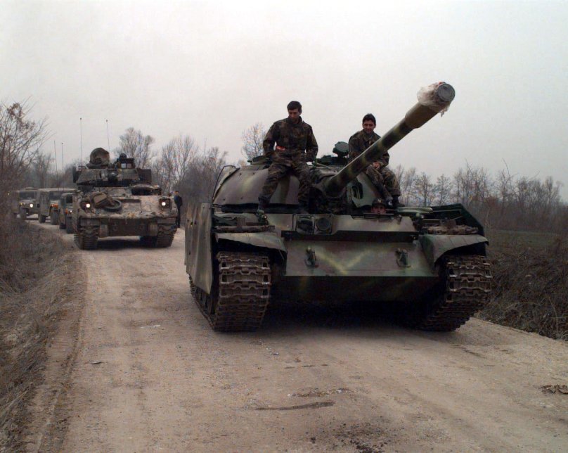 Т 55 В Югославии