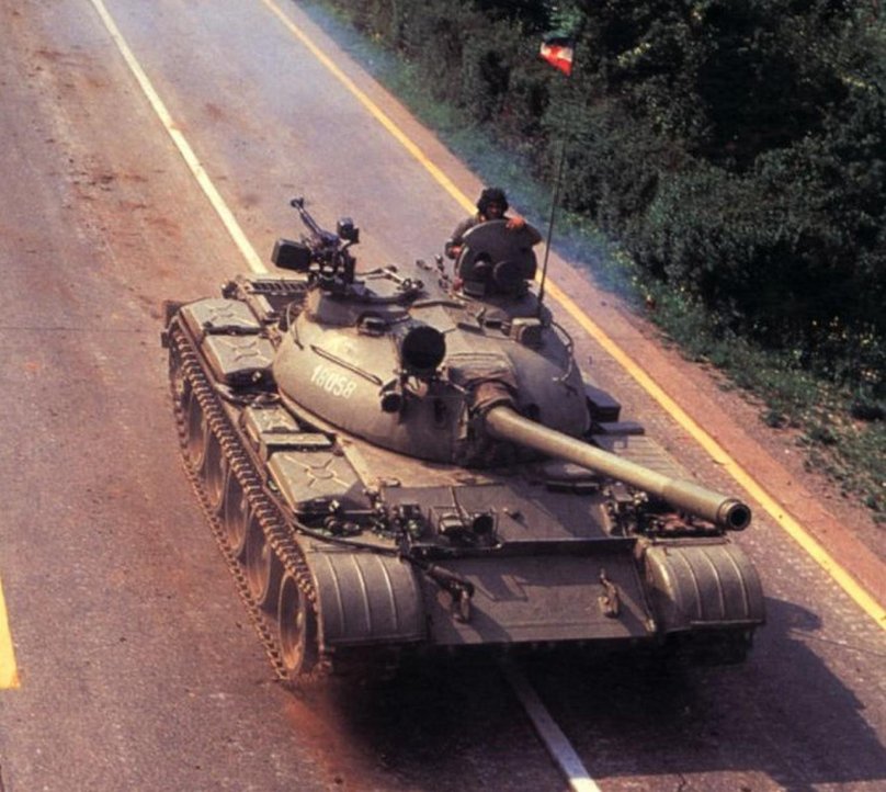 Т 55 В Югославии