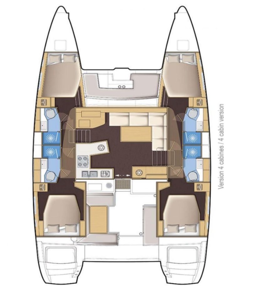 Катамаран Lagoon 450s
