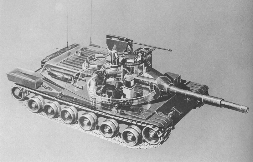 Танк MBT-70 (KPZ.70)