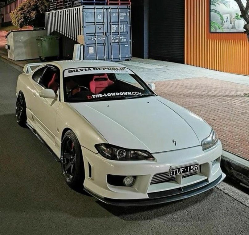 Nissan Silvia s15 белая