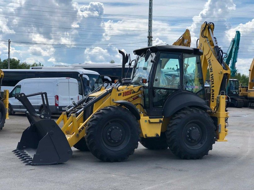 Нью Холланд экскаватор погрузчик 115