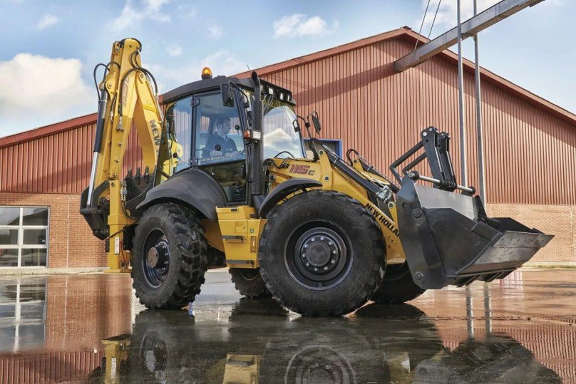 Погрузчик New Holland b115b