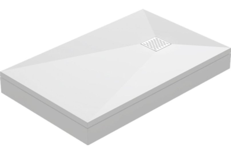 Поддон литьевой Essentia белый 1200*800