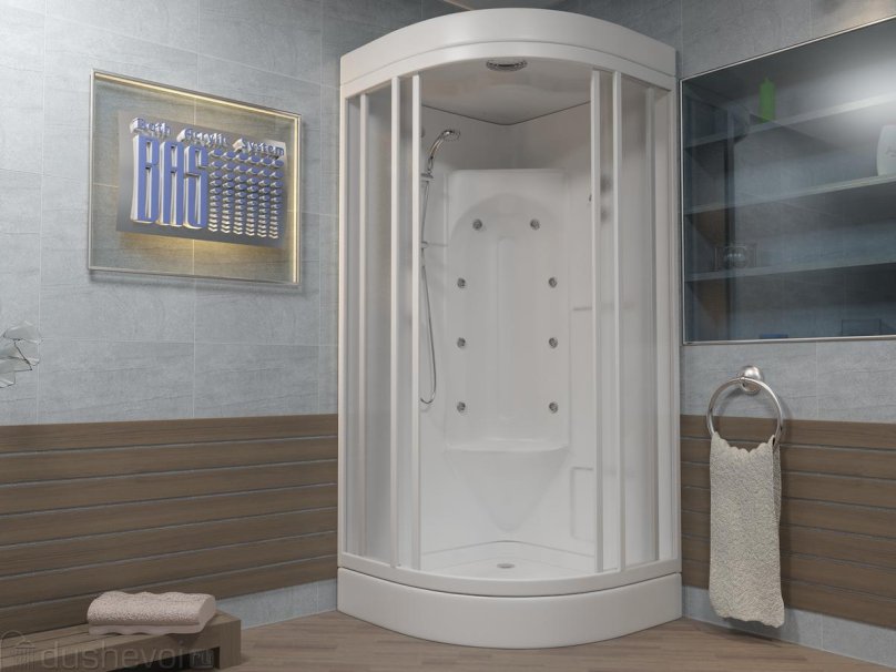 Душевой поддон bas Плуто 80