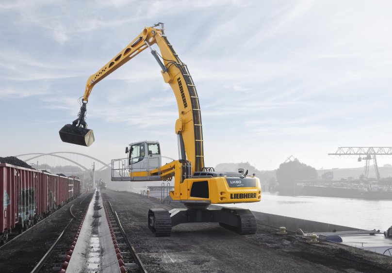 Перегружатель Liebherr lh40m