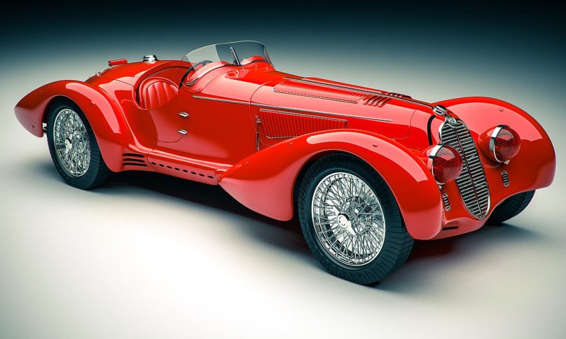 Alfa Romeo 8c 2900 b Mille Miglia