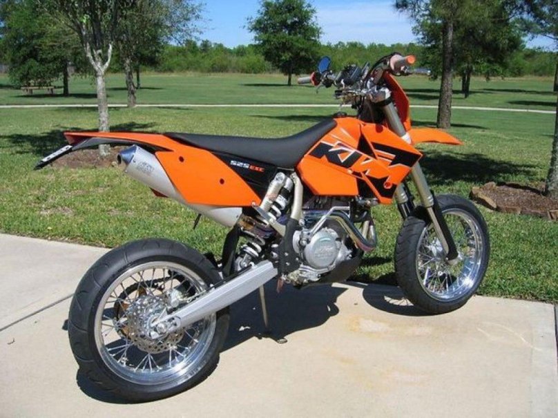 КТМ 525 мотард