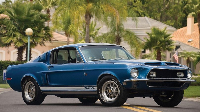 Форд Мустанг Шелби gt 500 1968