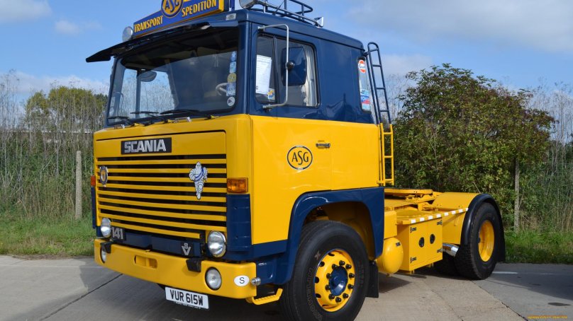 Скания 141 тягач