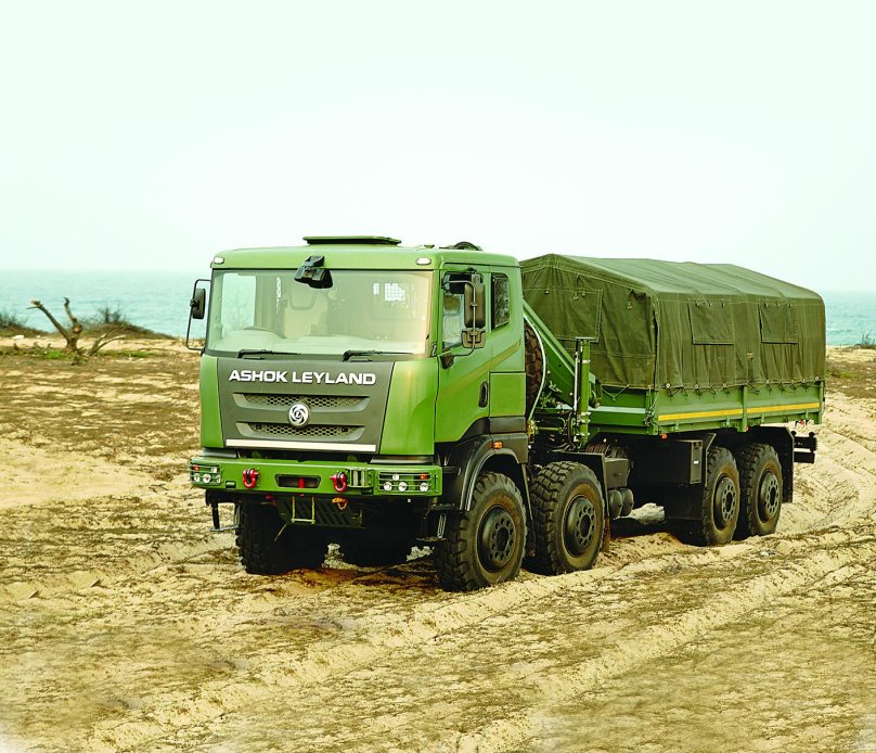 Военный грузовик Ashok Leyland super Stallion