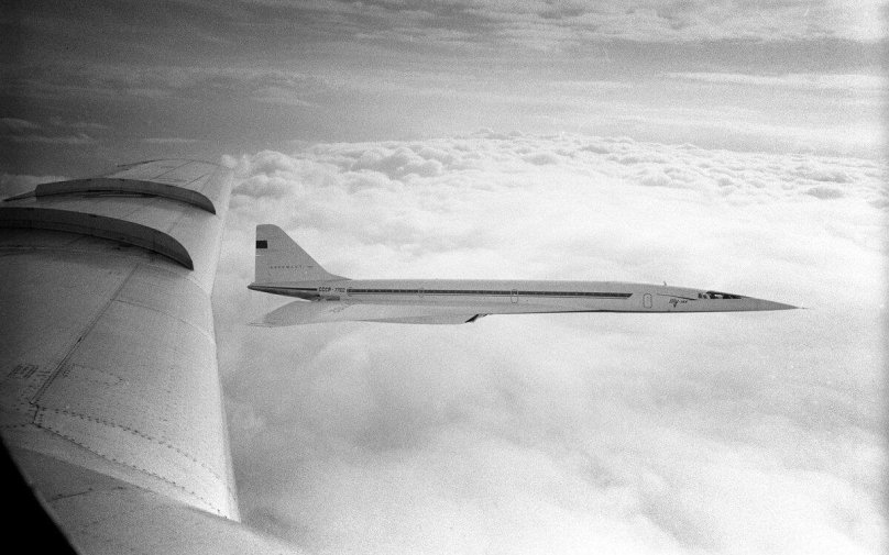 Ту сверхзвуковой пассажирский самолёт ту-144