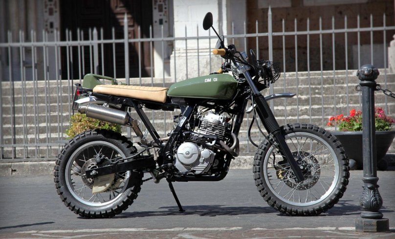 Мопед скремблер