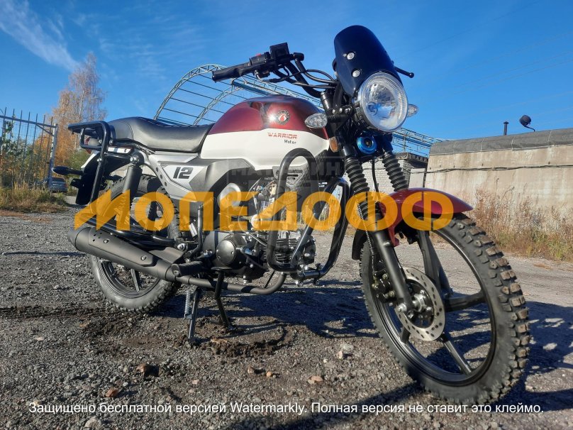 Мопед rato Warrior 125(50) Альфа