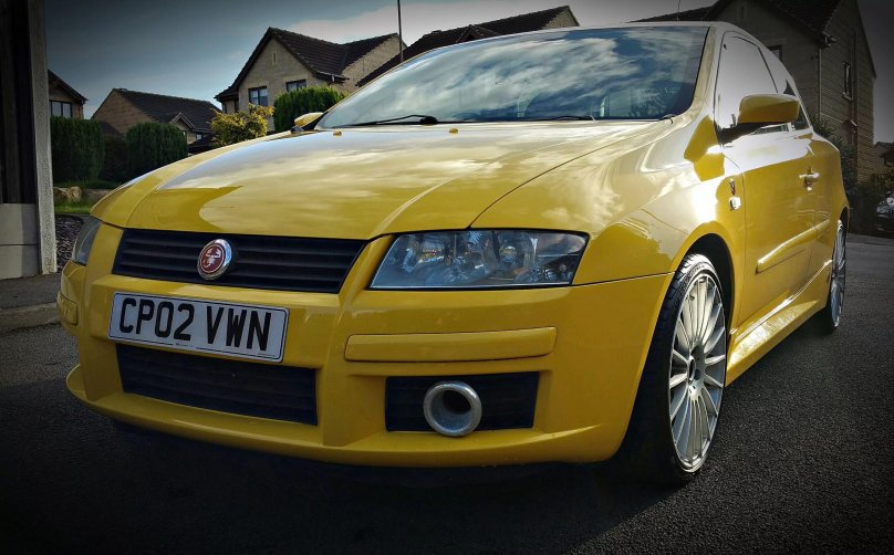 Fiat Stilo 2002 Yellow