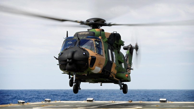 Военный вертолет Еврокоптер nh90 NFH