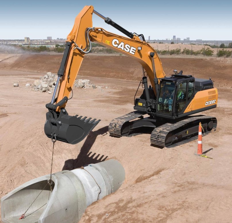 Экскаватор гусеничный Case cx300c