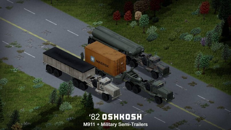 82 Oshkosh m911 + Military Semi